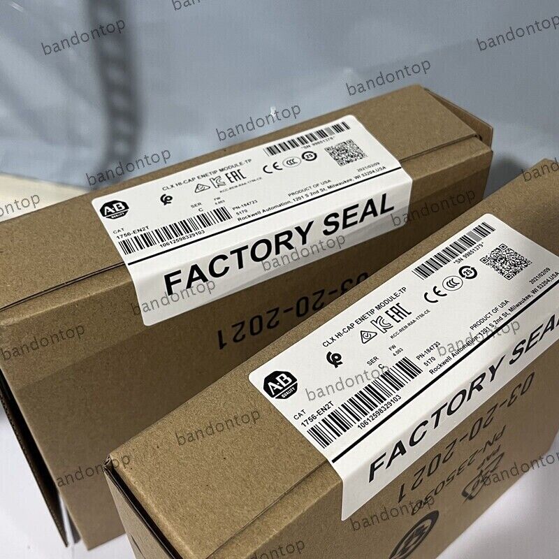 New AB 1756EN2T Ser C ControlLogix EtherNetIP Module 1756EN2T Factory Sealed - CONTROLLOGIX