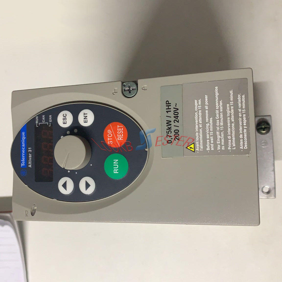 used 1PC inverter ATV31H075M2A 220V 0.75KW Tested in Good condition - VENDOR NAME