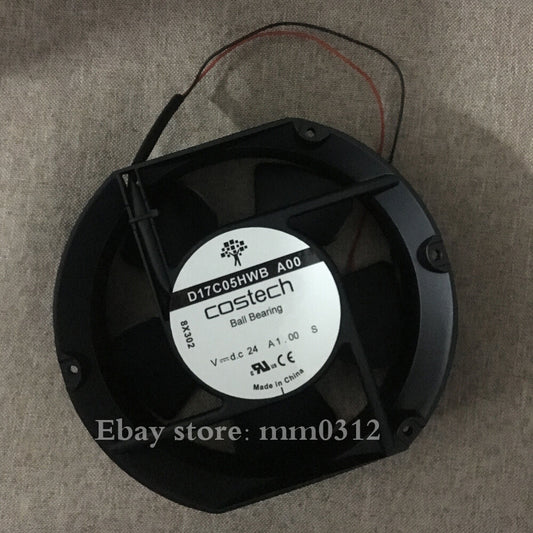 1pcs  COSTECH D17C05HWB A00 17251 24V 1A inverter cooling fan