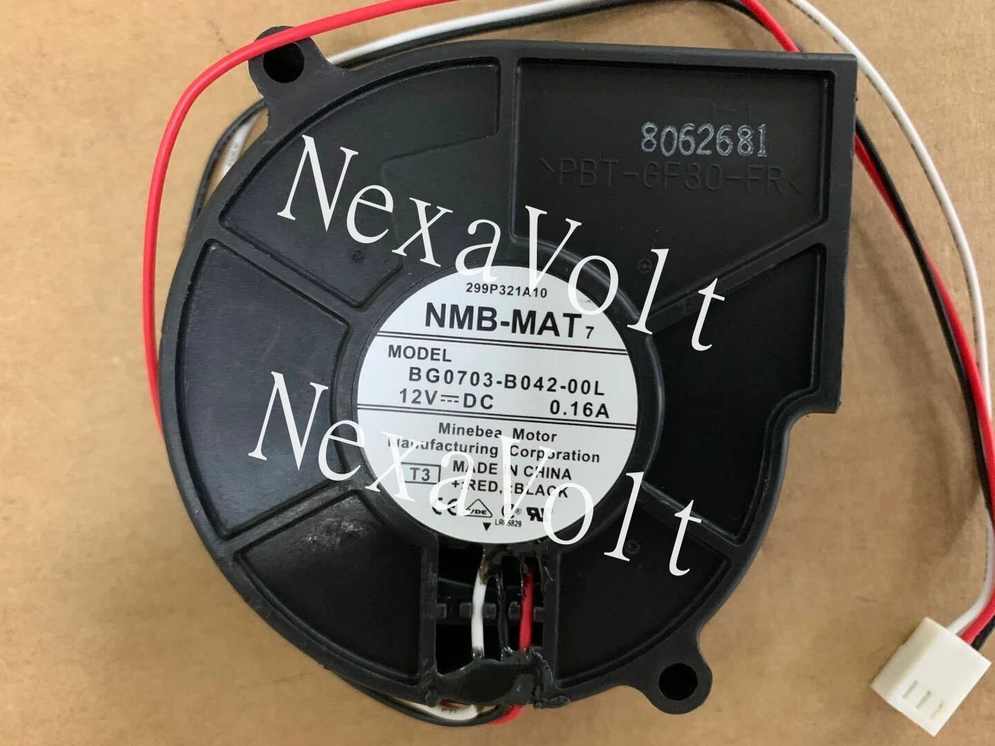 1pc NMB BG0703-B042-00L 7525 12V 0.16A 3wire cooling fan #Mq70 QL