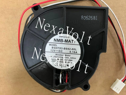 1pc NMB BG0703-B042-00L 7525 12V 0.16A 3wire cooling fan #Mq70 QL