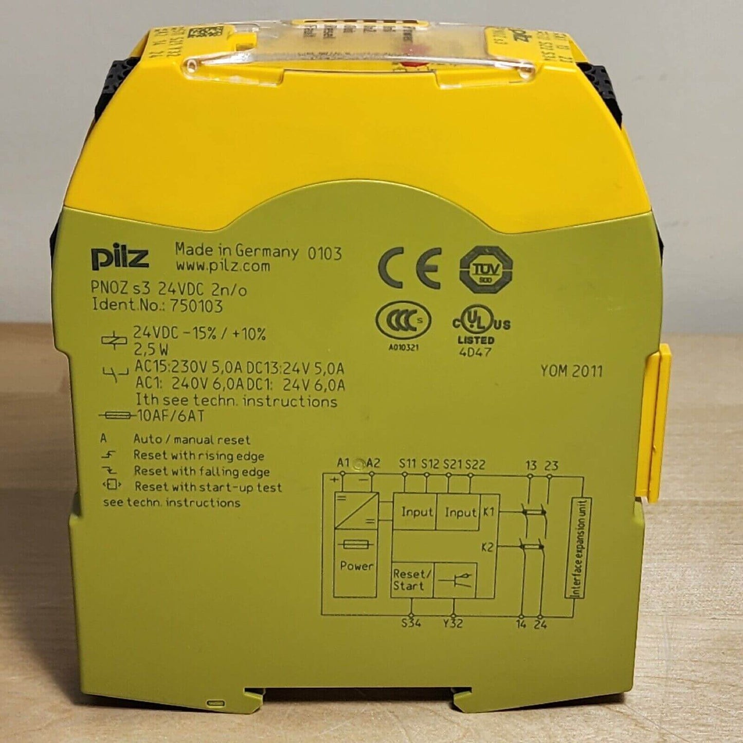 Pilz 750103 PNOZ Safety Relay SHIP - PILZ