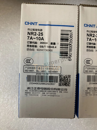 CHNT thermal overload relay NR2-25 7-10A free shipping
