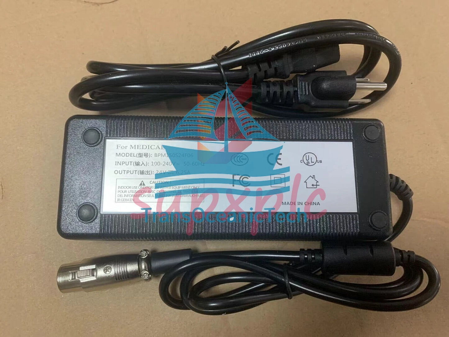 NDS monitor power supply BridgePower BPM150S24F06 universal power adapter