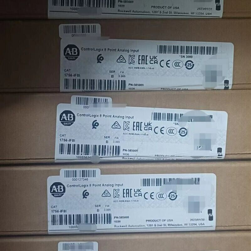 New Allen Bradley 1756-IF8I SER B ControlLogix Analog 8 Point Input Module Optimize Your Automation Needs - ALLEN BRADLEY