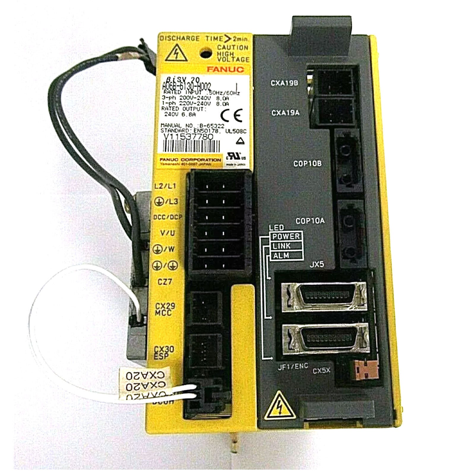 GE FANUC A06B-6130-H002 Servo Amplifier - GE FANUC