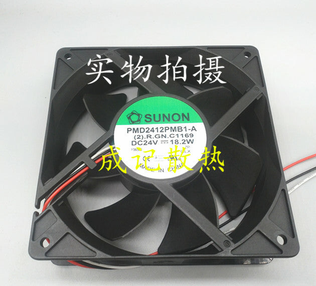 1pcs SUNON PMD2412PMB1-A 12038 24V 18.2W Inverter Fan