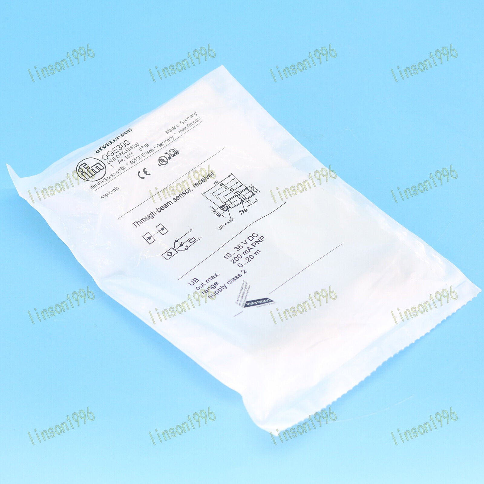 1PC OGE300 IFM Sensor Fast Delivery - OGE300