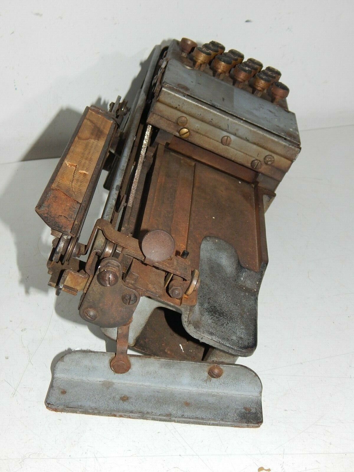 used IBM Keypunch Card Punch - 2020 model, working condition, original packaging, IBM Germany made, for data entry operator, supports multiple languages, fast processing, office or home use - IBM