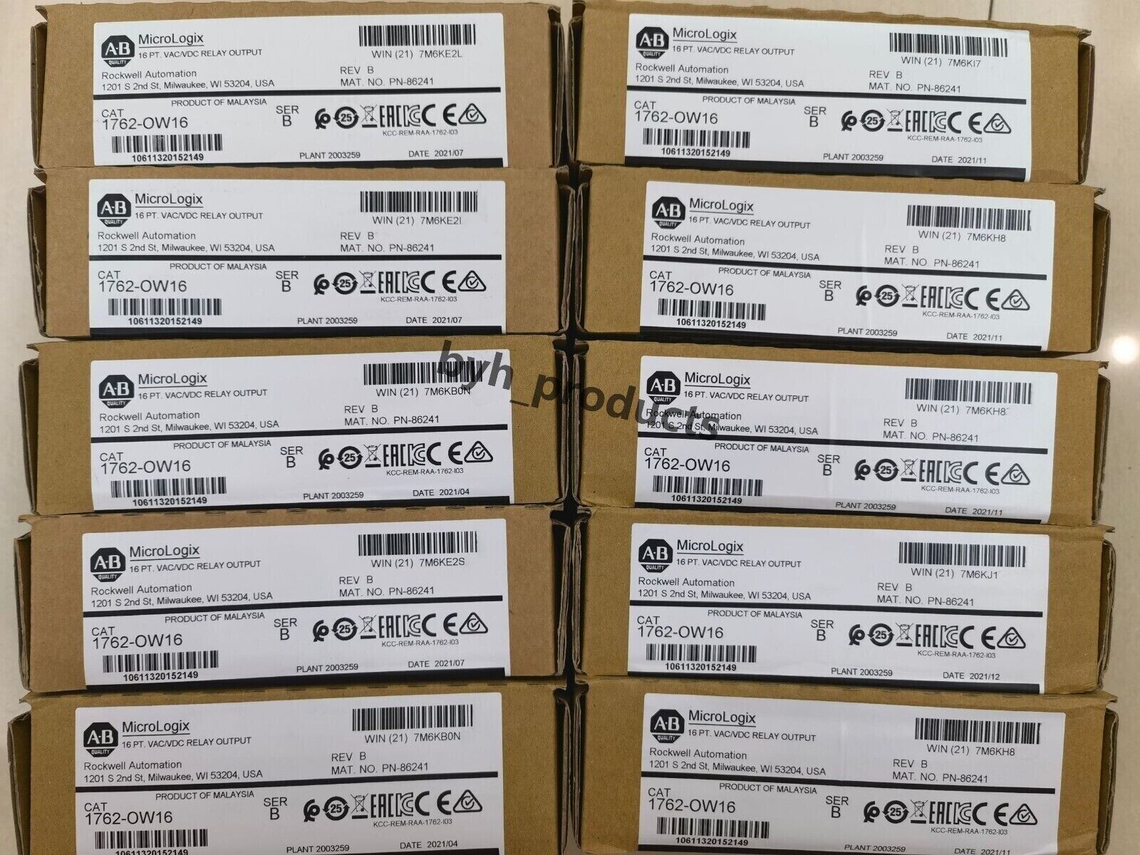 Factory Sealed AB MicroLogix PLC Output Module 1762OW16 - MICROLOGIX