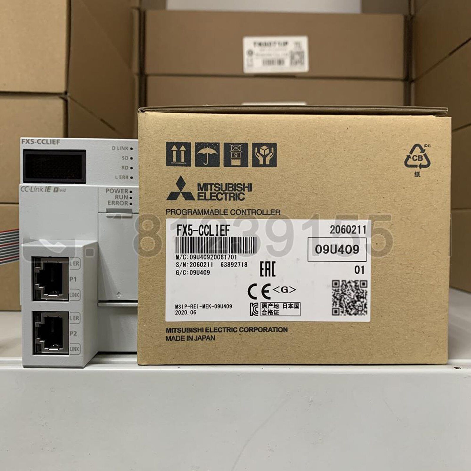 1PCS Mitsubishi FX5-CCLIEF IN STOCK FX5-CCLIEF MODEL FAST SHIP - MITSUBISHI