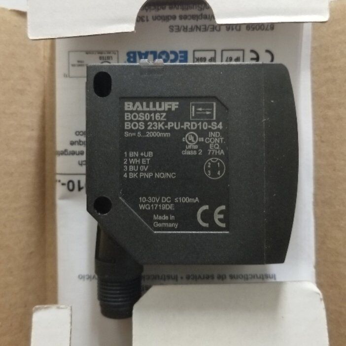 new 1pcs  balluff BOS 23K-PU-RD10-S4 Proximity switch SHIP