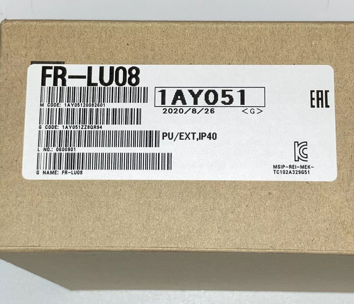 Mitsubishi FR-DU08 Fast - Enhanced Performance - MITSUBISHI