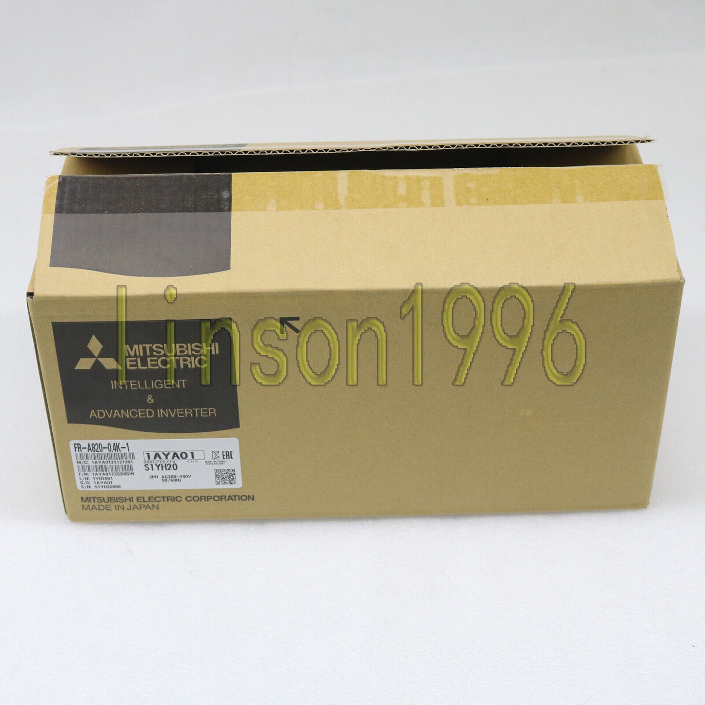 Mitsubishi Inverter FR-A820-0.4K-1 - MITSUBISHI ELECTRIC