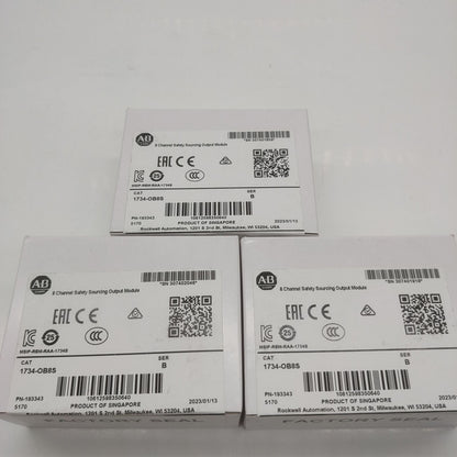 New Factory Sealed SER B Point Safety Output Module 1734OB8S - FACTORY SEALED