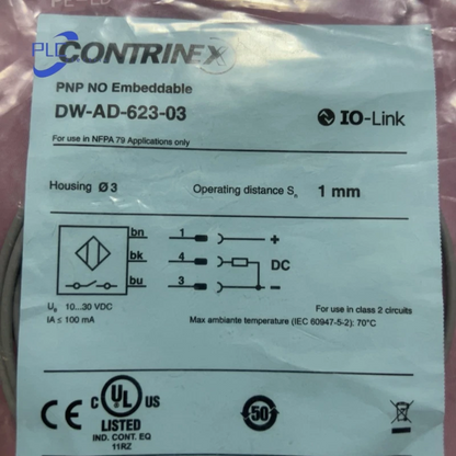 Contrinex DW-AD-623-03 sensors proximity switches free shipping #u