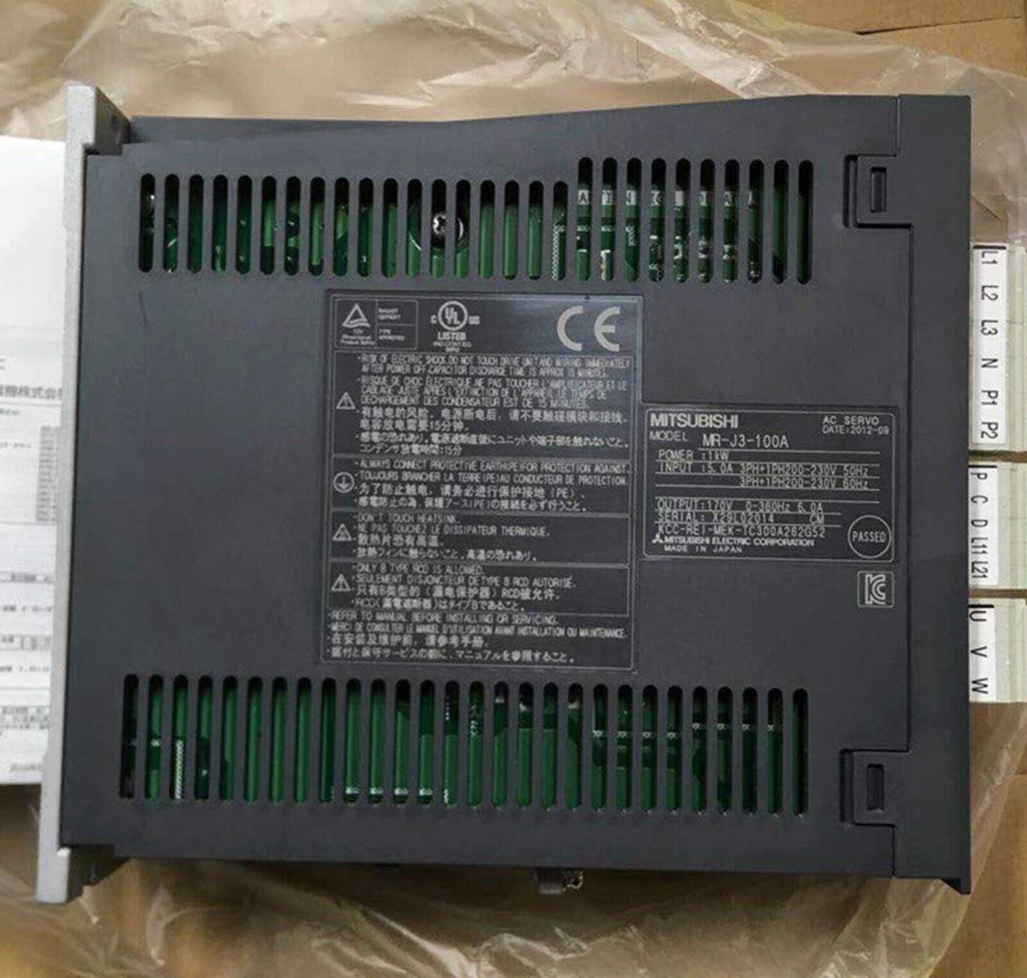 MITSUBISHI MR-J3-100A PLC Module | High-Performance Modular PLC | MITSUBISHI MITSUBISHI MR-J3-100A | MITSUBISHI MR-J3-100A | MITSUBISHI MITSUBISHI - MITSUBISHI