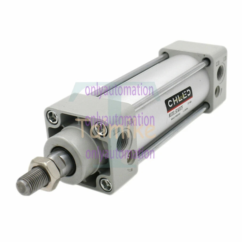 1PCS SC 40-50 40mm Bore 50mm Stroke Pneumatic Air Cylinder ~