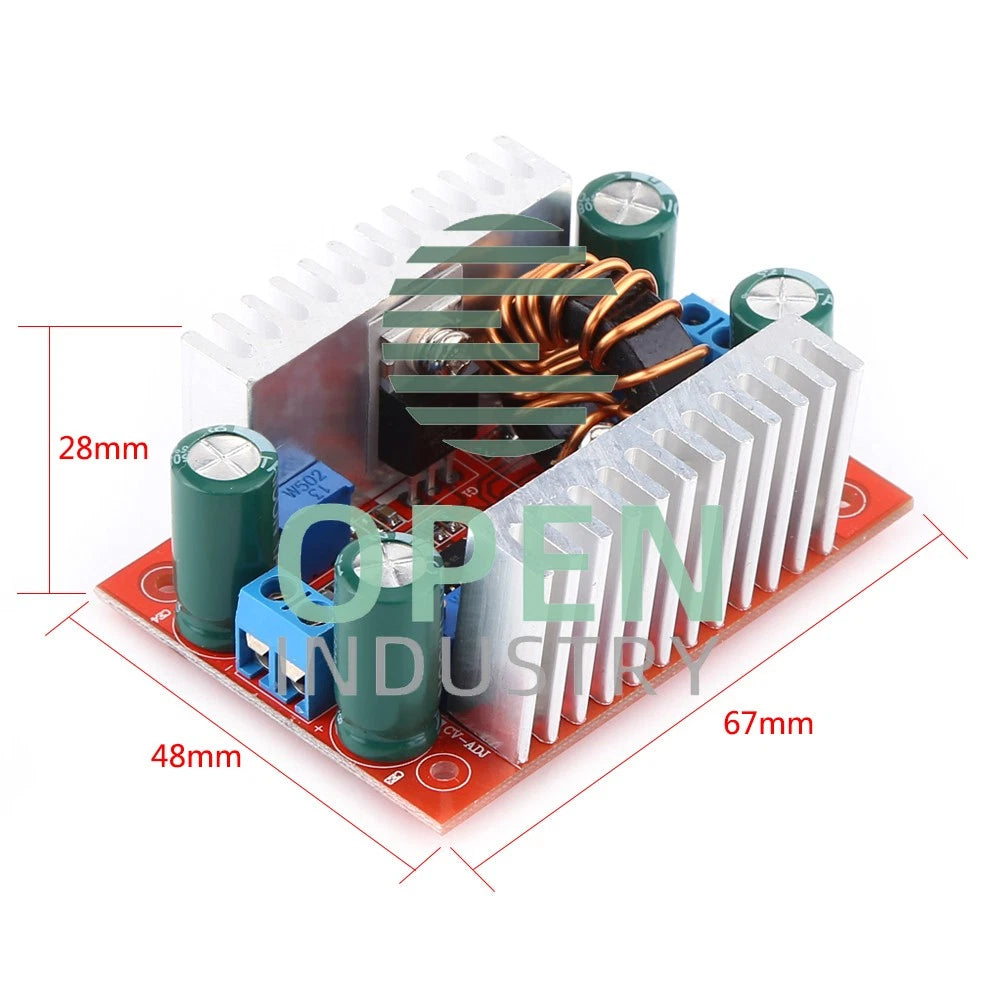 400W 15A DC Step-up Boost Converter Constant Current Power Supply LED Driver M