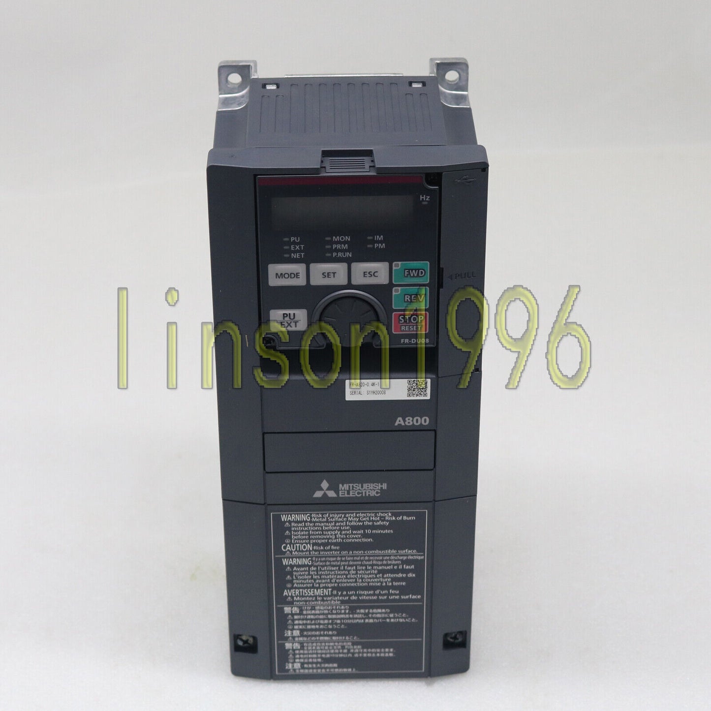 Mitsubishi Inverter FR-A820-0.4K-1 - MITSUBISHI ELECTRIC