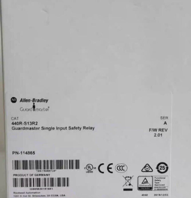 440R-S13R2 Safety Relay NEW USA - ALLEN-BRADLEY
