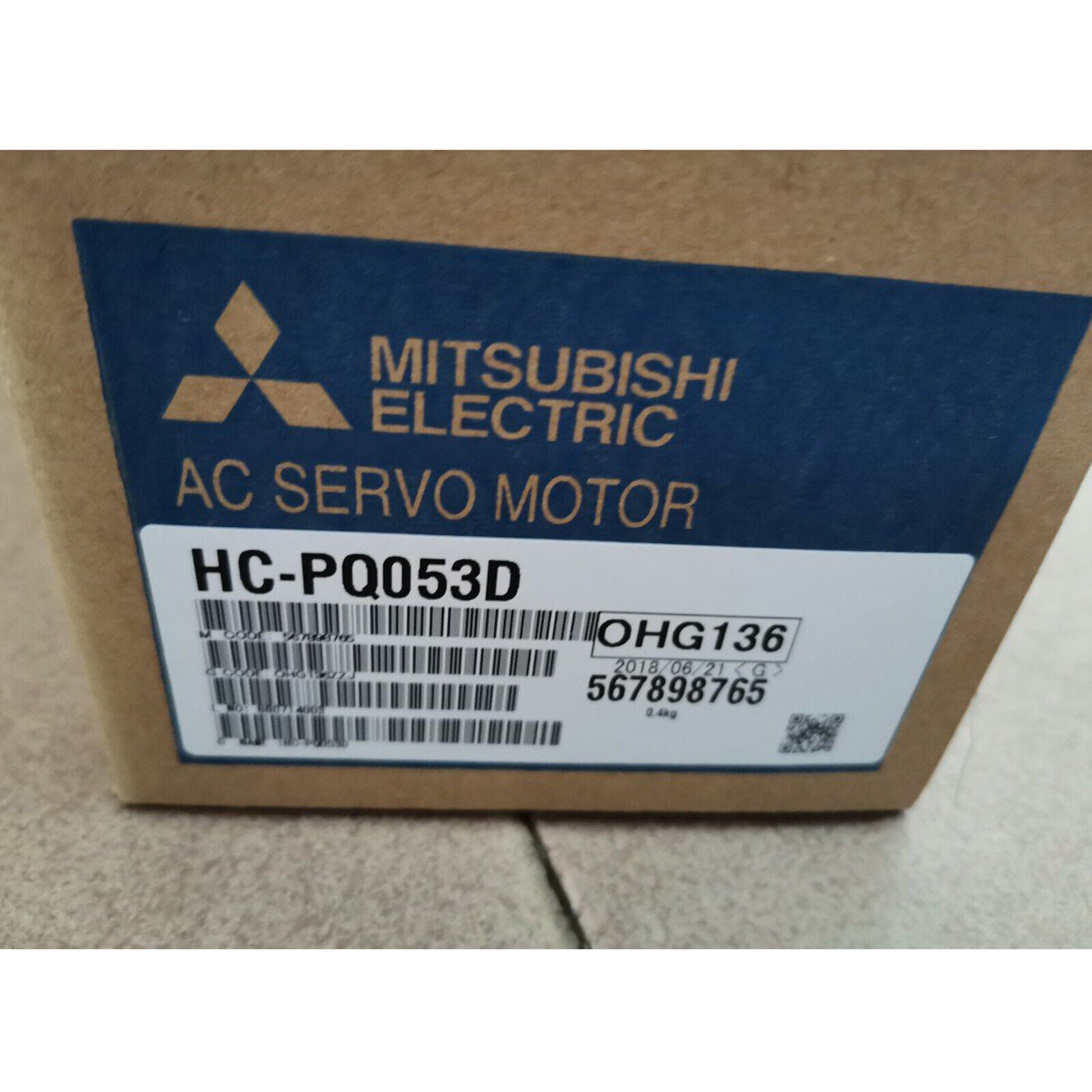 new  Mitsubishi in box HC-PQ053D Servo Motor HCPQ053D One year Mitsubishi