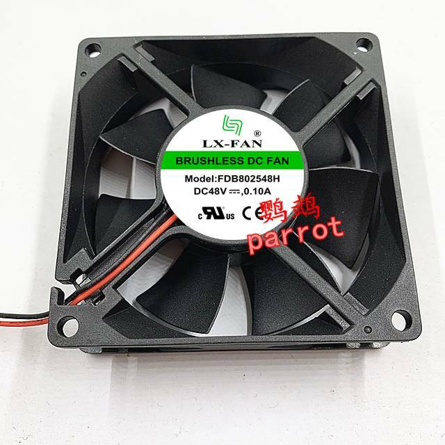 LX-FAN FDB802548H 48V 0.10A 8CM 8025 cooling fan