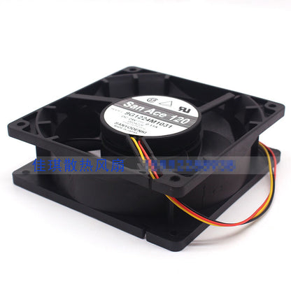 1pcs SANYO 9G1224M1031 DC24V 0.11A 12CM equipment fan
