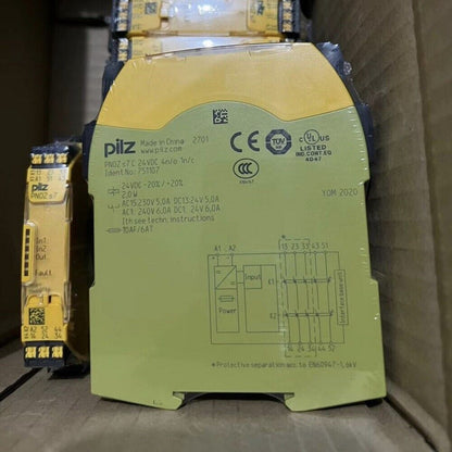 New Pilz Safety Relay PNOZ S7C 24VDC - PILZ