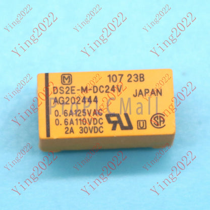 DS2E-M-DC24V 5PC Panasonic Nais AG202444 Relay 24V