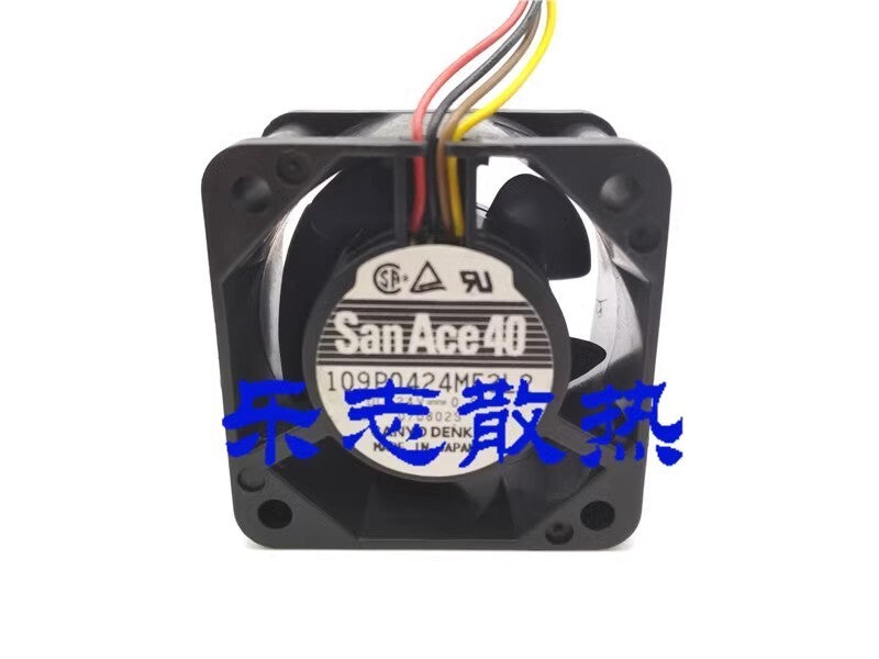 Sanyo San Ace 40 109P0424MF3L2 4028 DC24V 0.07A 4CM 4-Wire Inverter Cooling Fan