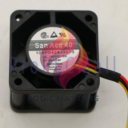 1PC 109P0424J3073 4028 24V 0.18A 176F3165 for Danfoss Inverter Cooling Fan 3Pin