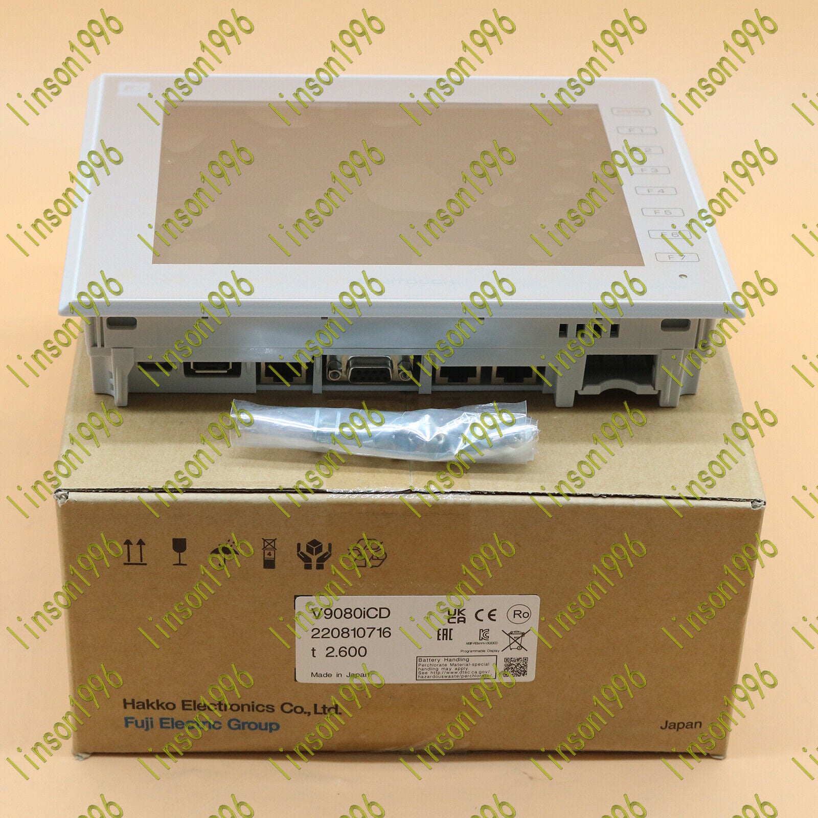 Hakko HMI V9080ICD Fuji Monitor - FUJI MONITOUCH