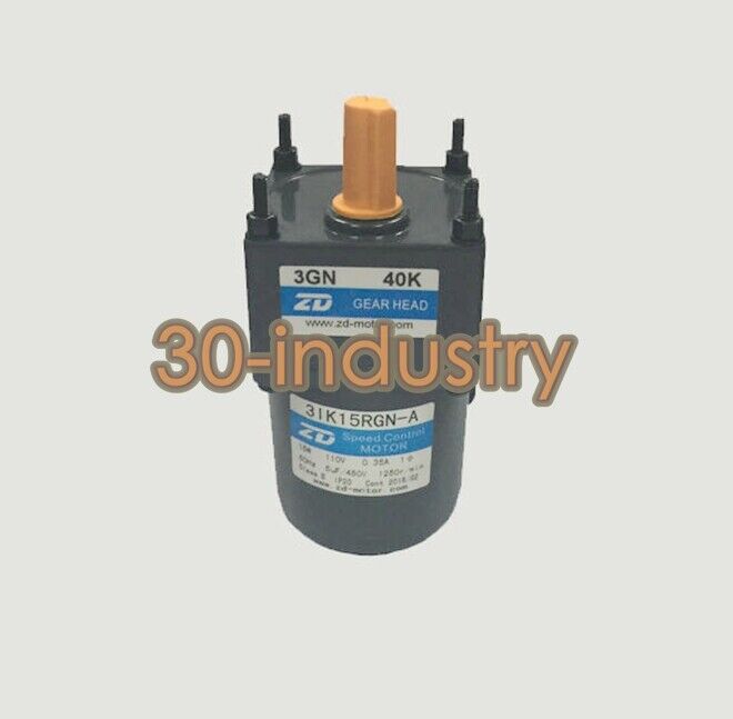 1PCS For ZD 3IK15RGN-A 3GN 20K 25K 30K 36K 40K 50K 60K 75K 90K Gear Motor 110V - KOEED