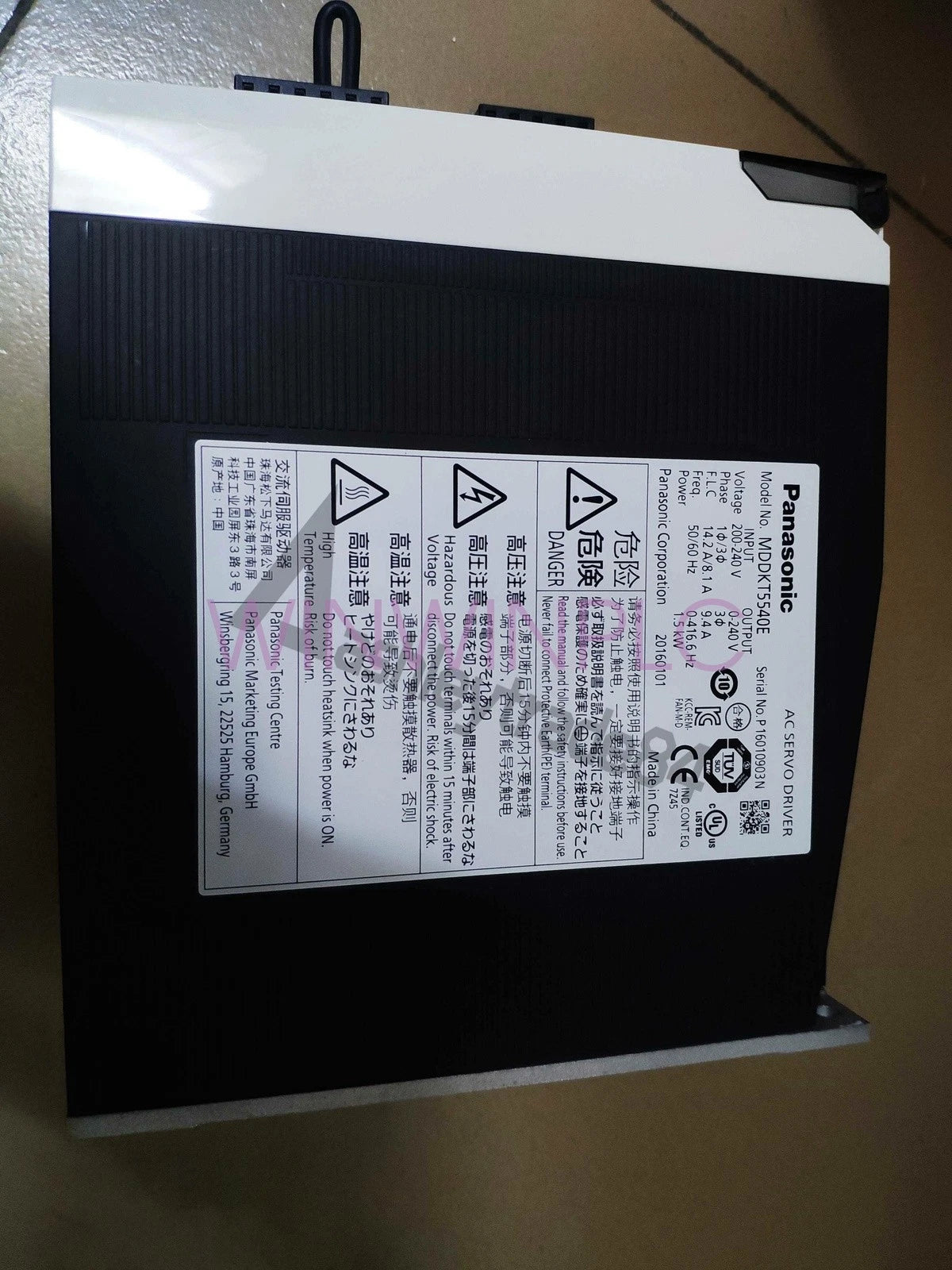 ONE Panasonic MDDKT5540E Servo Driver