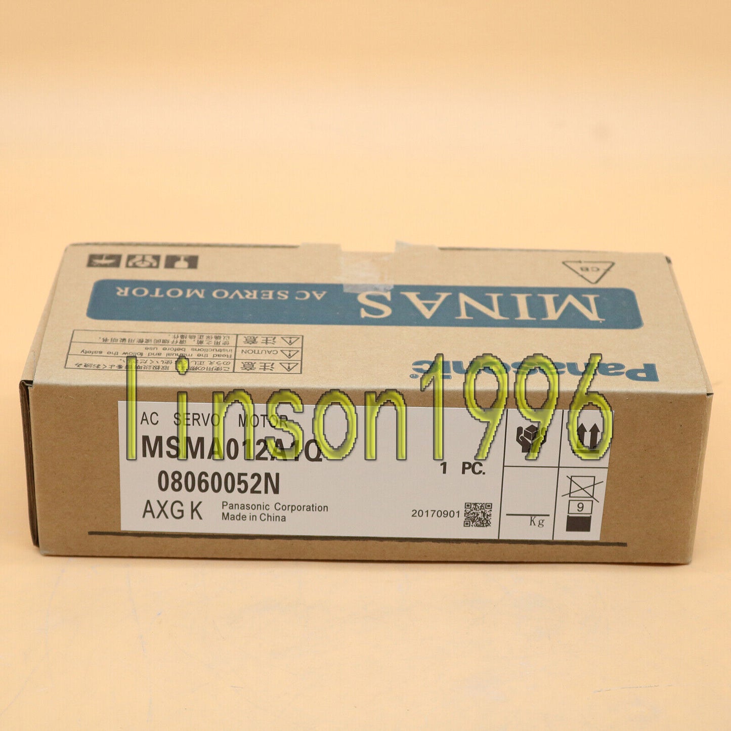 Panasonic AC Servo Motor MSMA012A1Q In Box One Year - PANASONIC