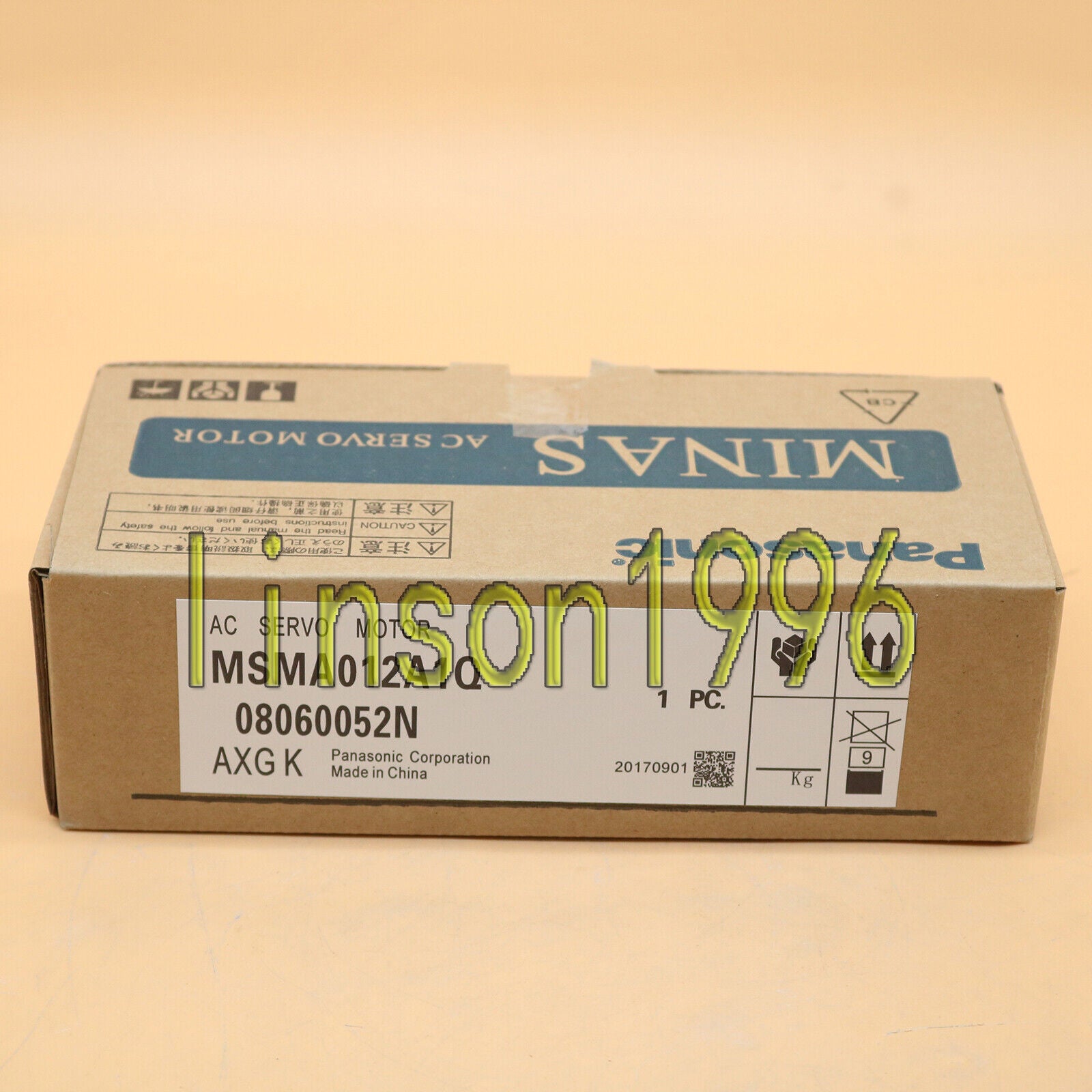 Panasonic AC Servo Motor MSMA012A1Q In Box One Year - PANASONIC
