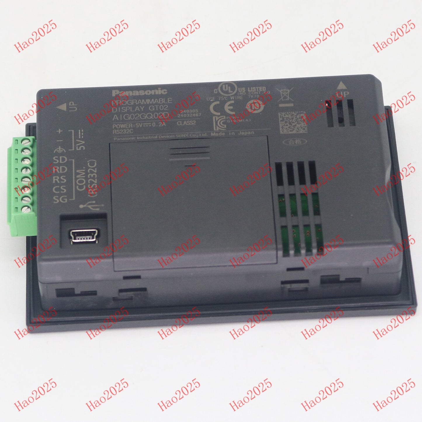 GT02 AIG02GQ02D 5V RS232C For PANASONIC Programmable Display