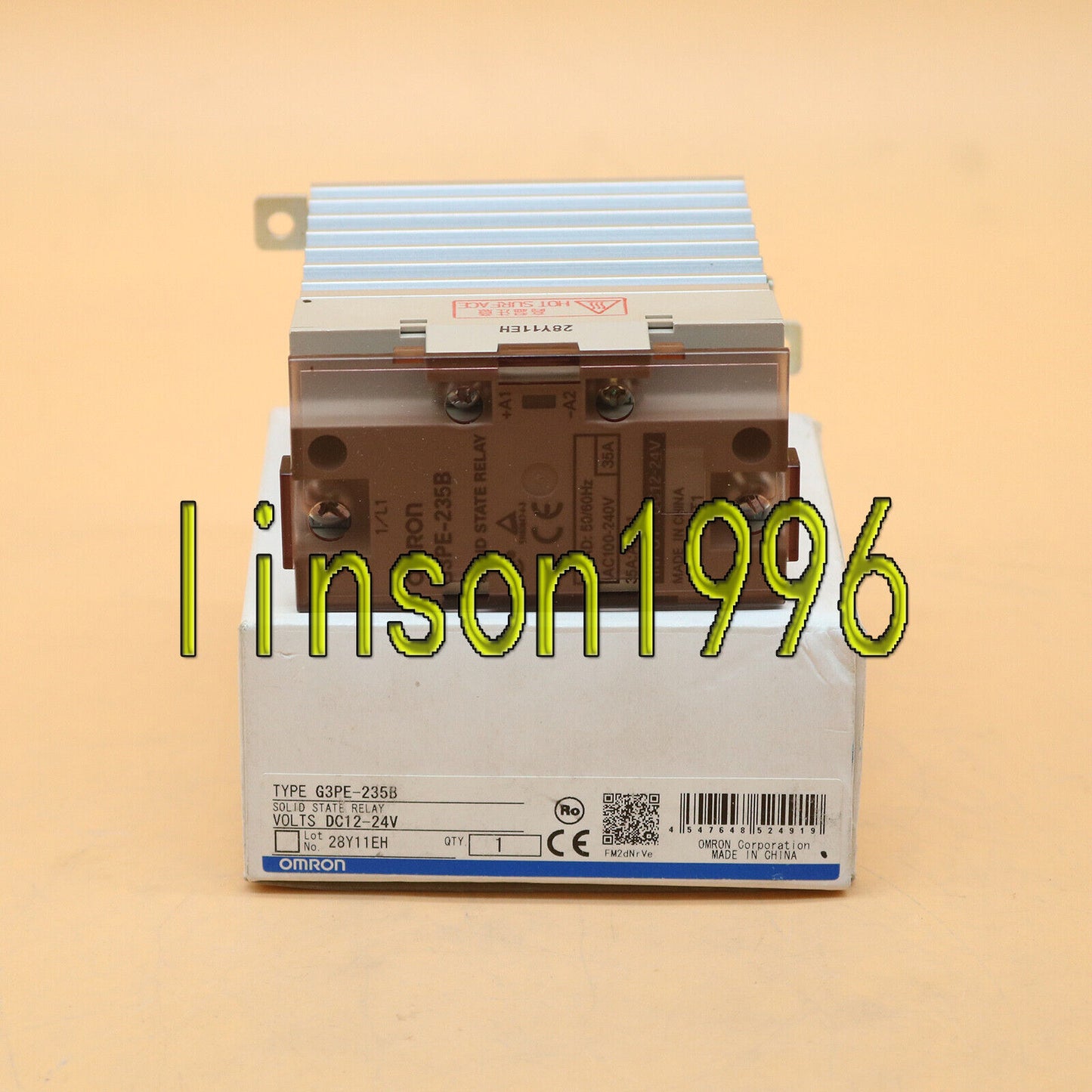 Omron Solid State Relay 12-24VDC G3PE-235B In Box - OMRON