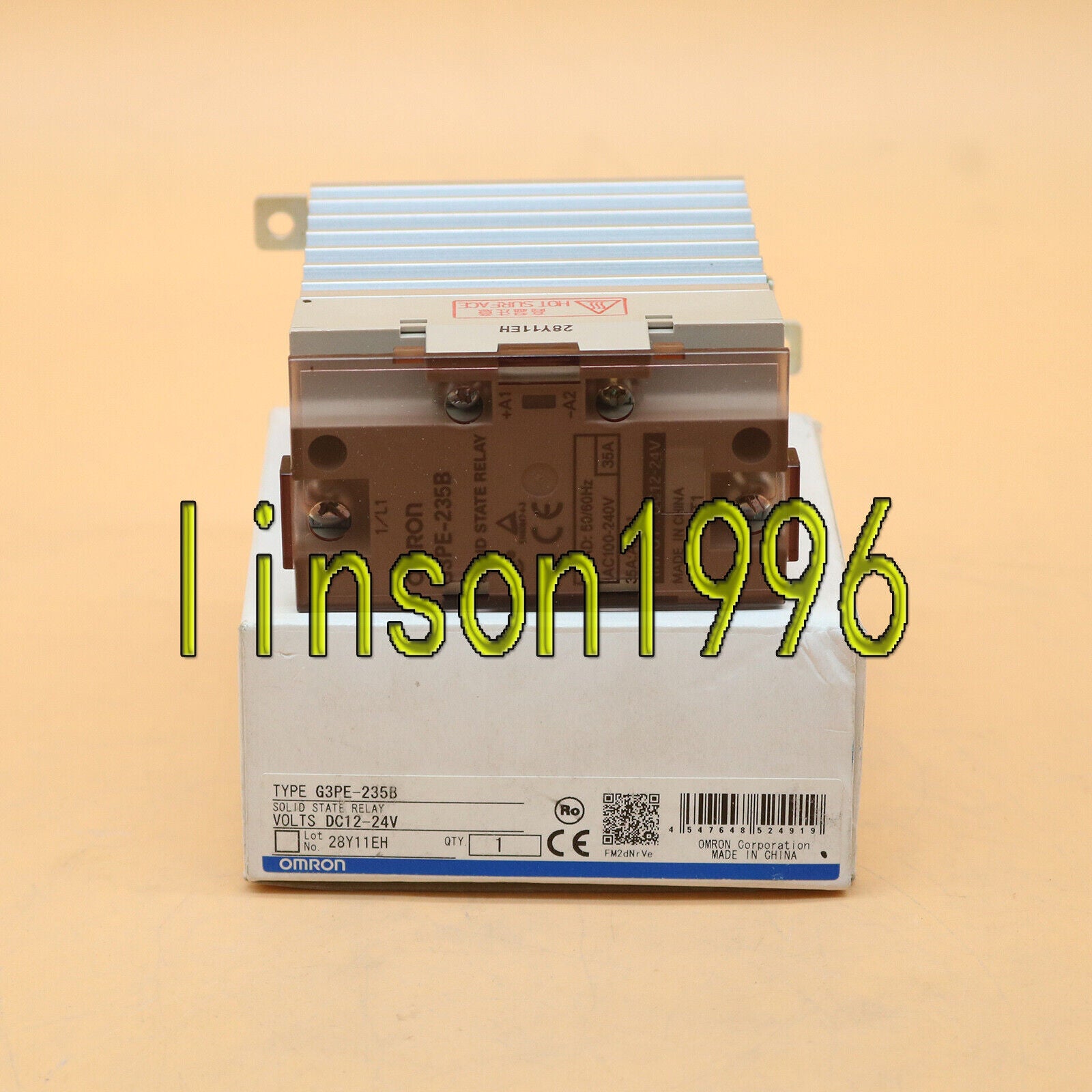 Omron Solid State Relay 12-24VDC G3PE-235B In Box - OMRON