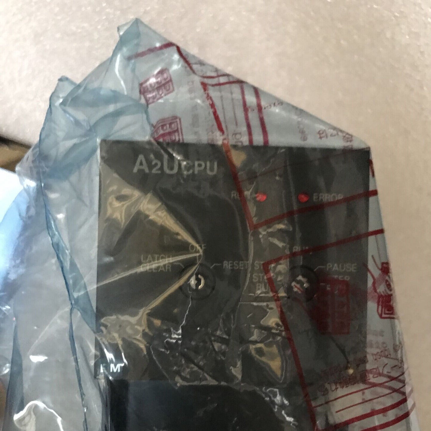 used Mitsubishi A2U CPU module, good condition - MITSUBISHI