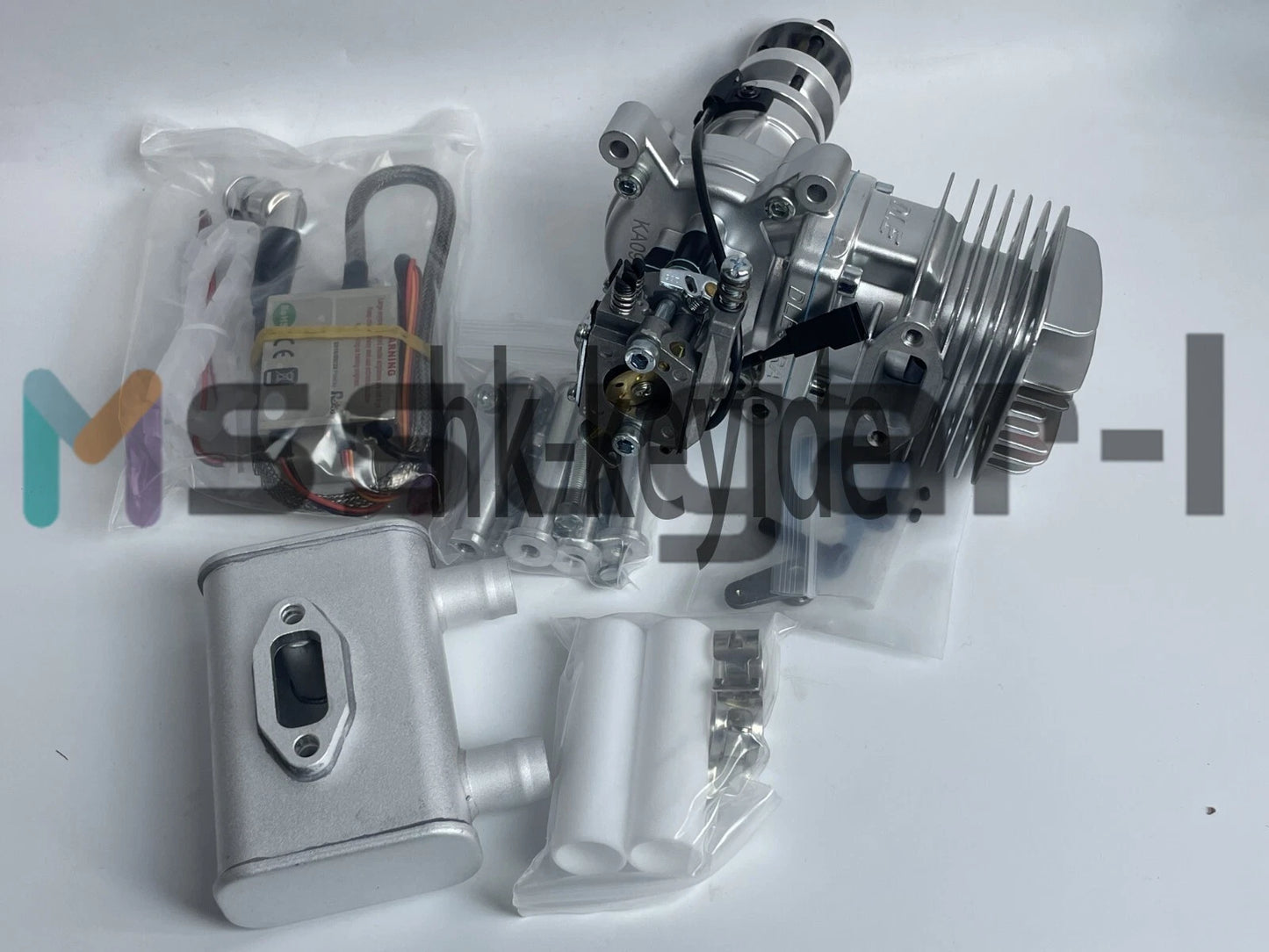 DLE35RA Engine W/Electronic Igniton &Muffler For 30CC 35CC RC Plane