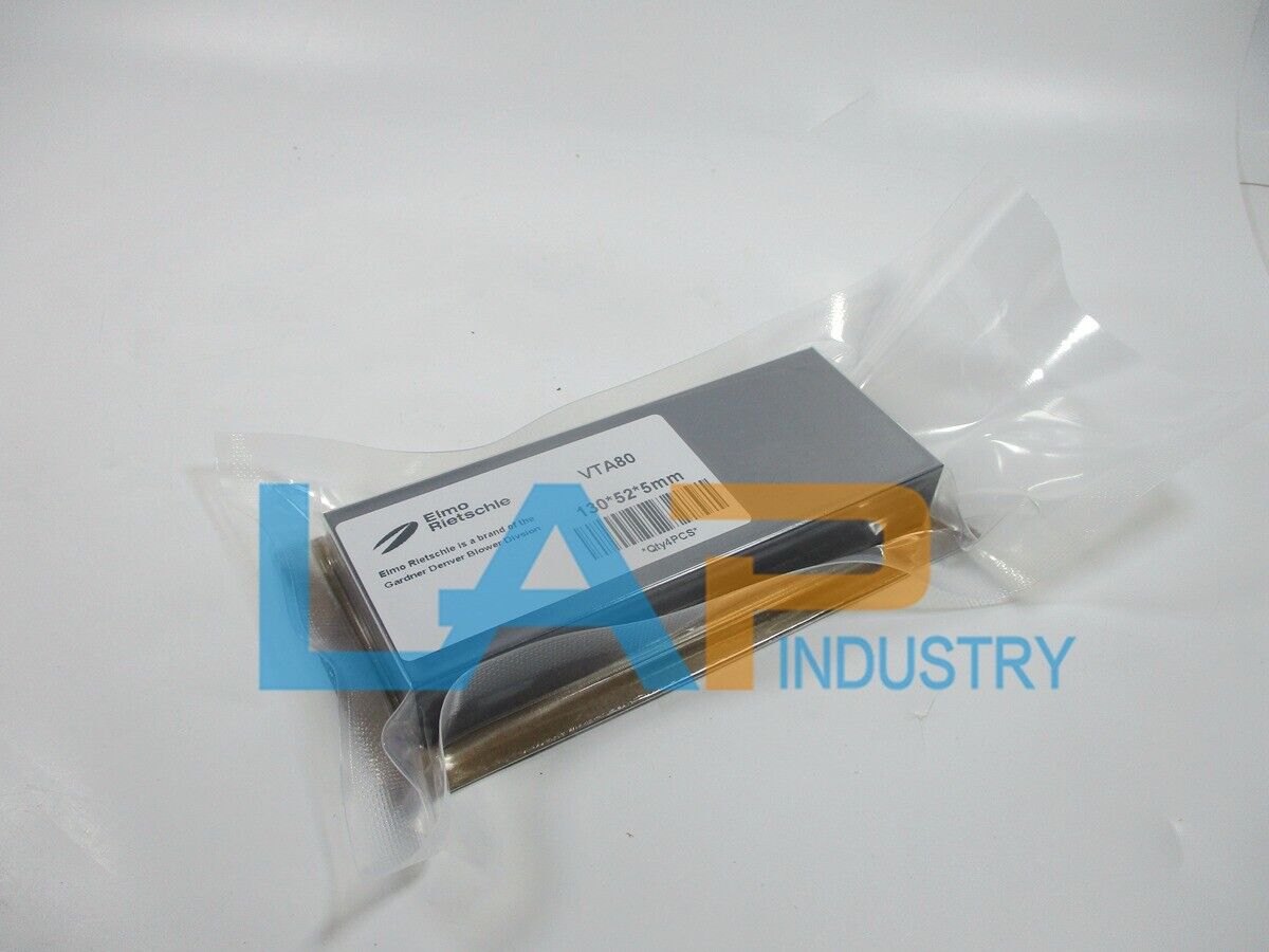 4PCS Carbon Vanes for Rietschle VTA80 - 130mm x 52mm x 5mm - RIETSCHLE