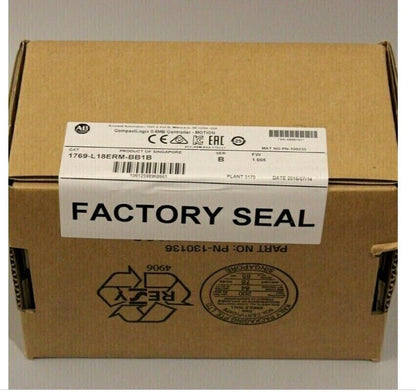 New Factory Sealed AB 1769-L18ERM-BB1B CompactLogix 0.5MB Controller Ship - COMPACTLOGIX