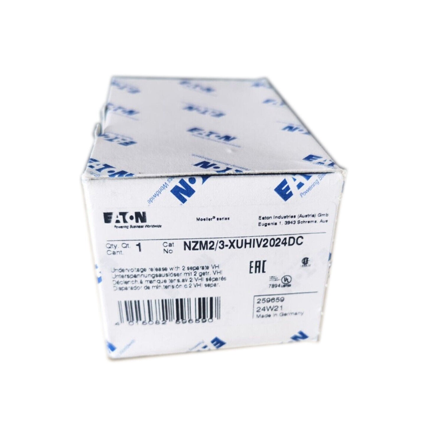 1PC Eaton Moeller NZM2/3-XUHIV2024DC in Box - EATON MOELLER