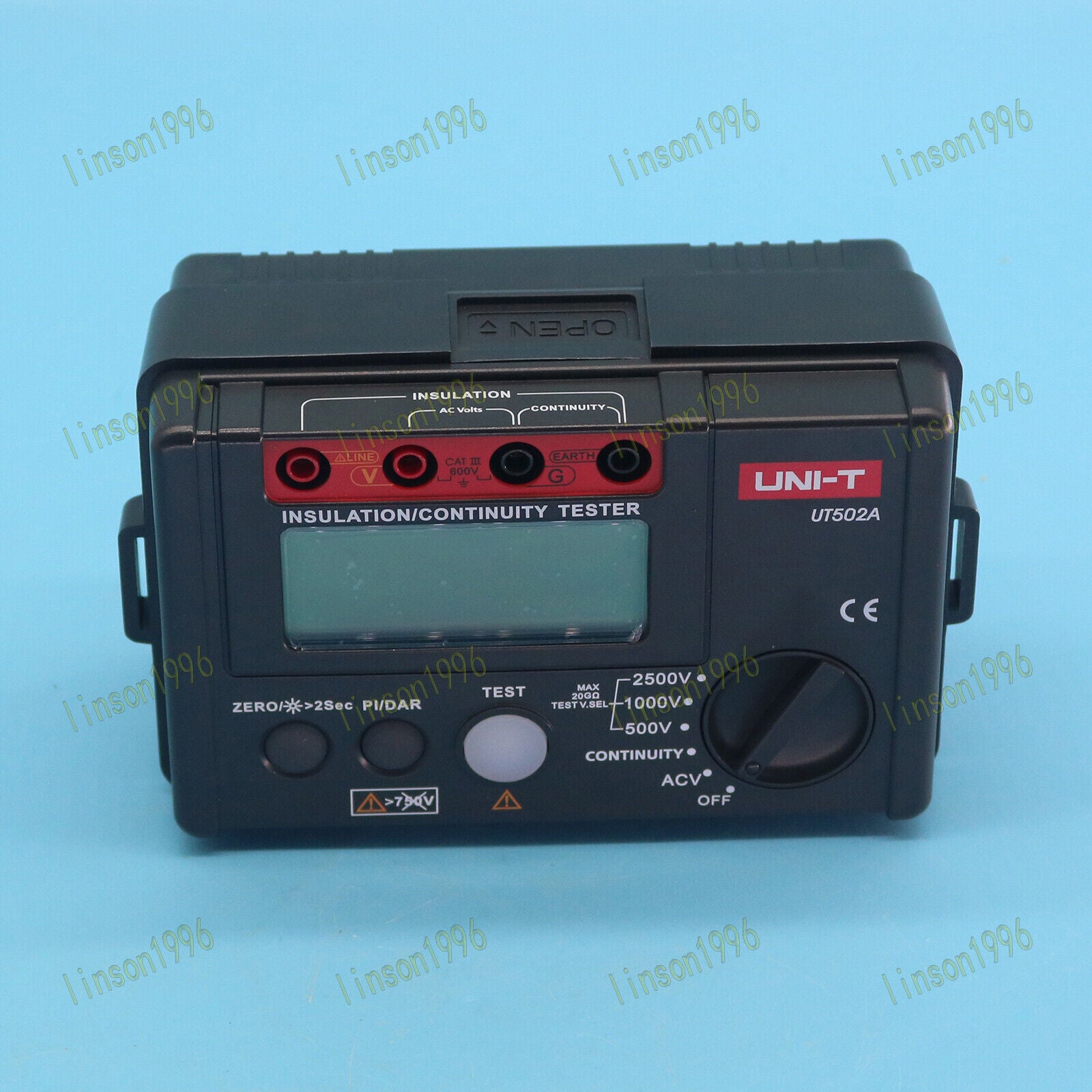 new UNI-T UT502A 2500V Digital Insulation Tester Megohmmeter with Light/Buzzer Alarm - UNI-T