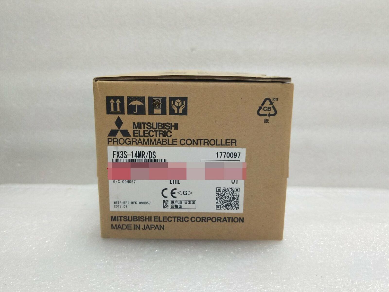 1PC Mitsubishi FX3S-14MR DS PLC One Year - MITSUBISHI