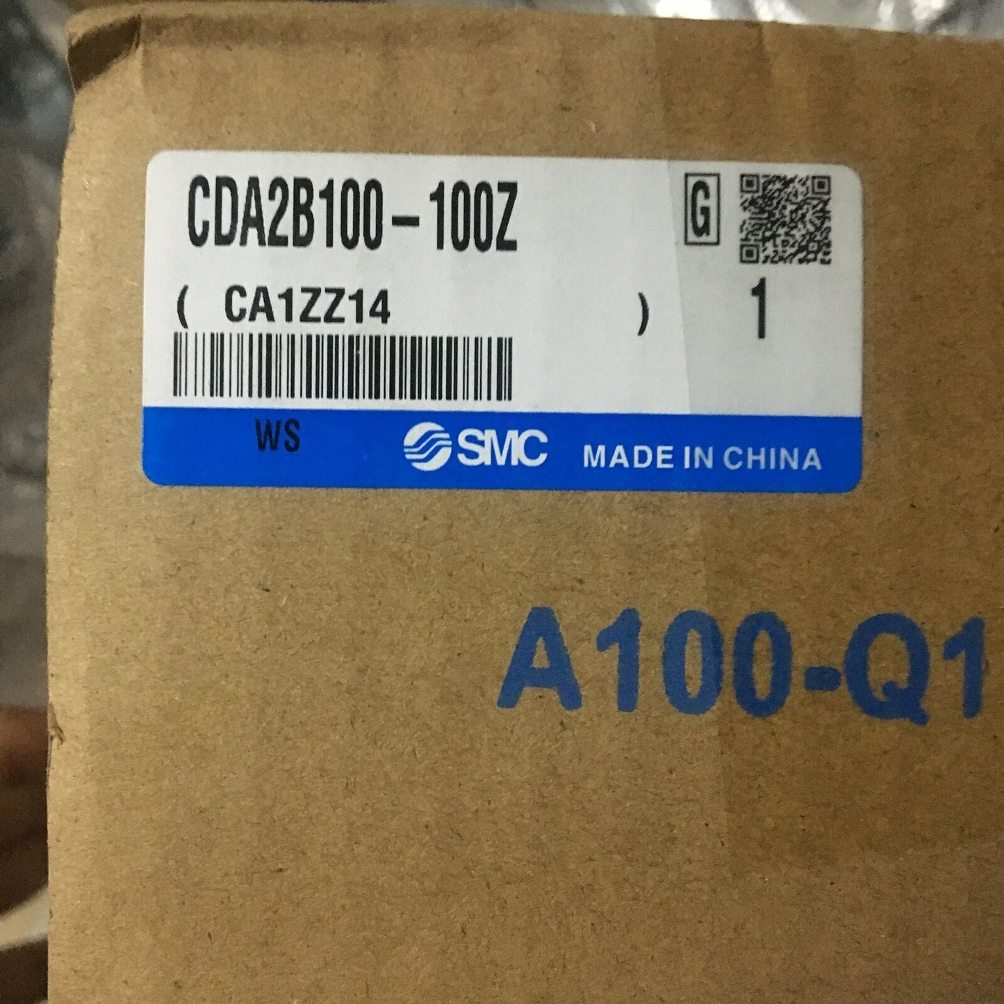 CDA2B100-100Z ONE YEAR SMC STANDARD CYLINDER - DELTA TOOLS