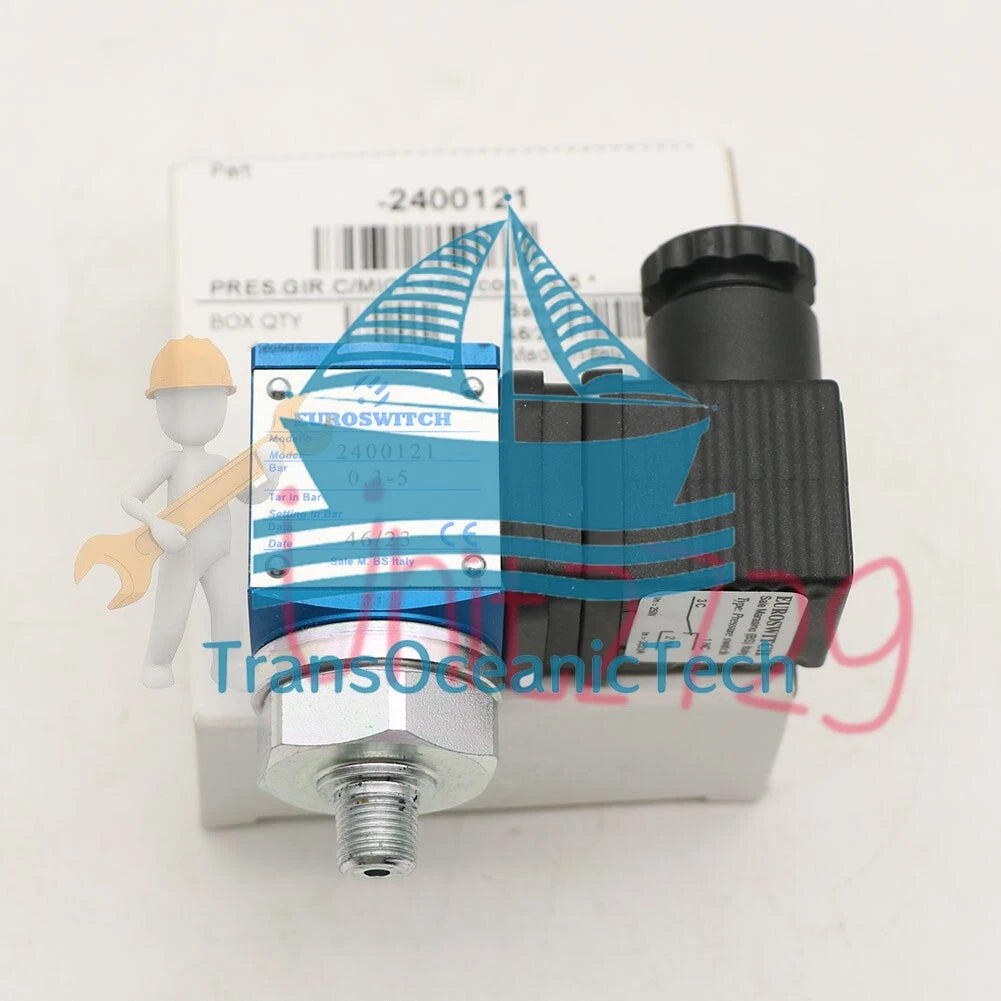 1PC 2400121 0.3-5Bar Pressure Switch Euroswitch 2400121