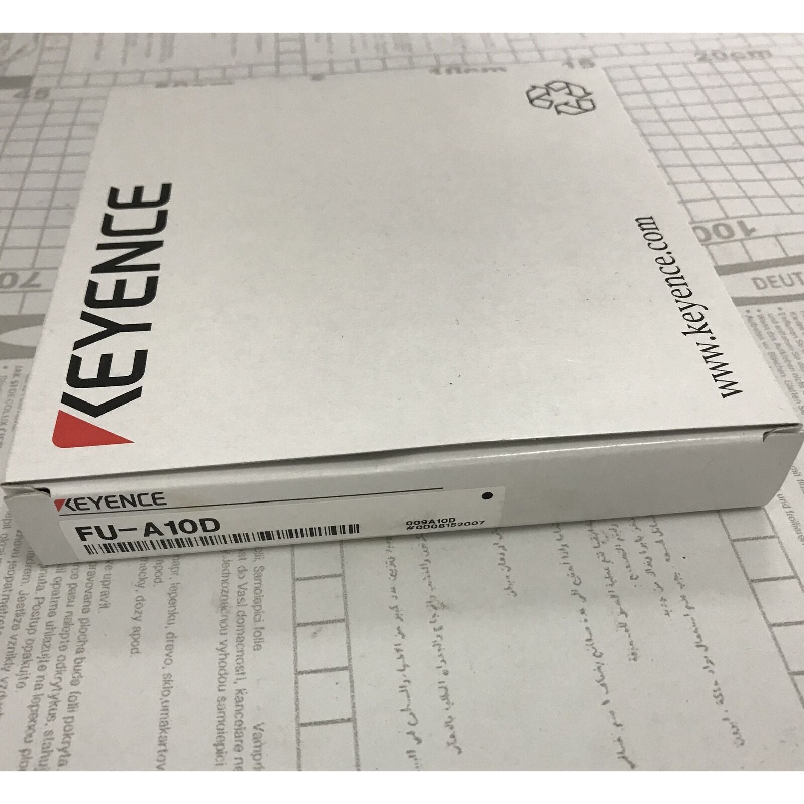 ONE KEYENCE Sensor FU-A10D - KEYENCE